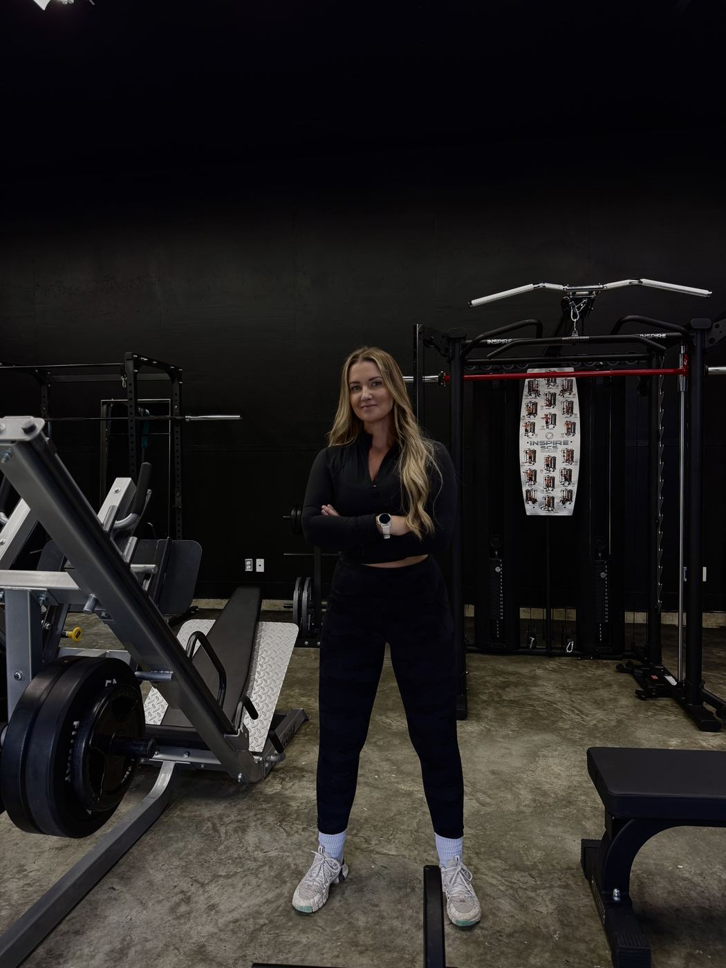 Katie Martin at Iron & Oak Fitness Studio